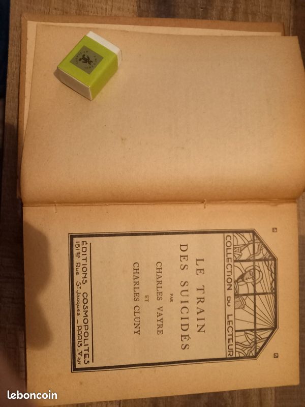 Lot n°3 de livres anciens éditions Cosmopolites (image 14)