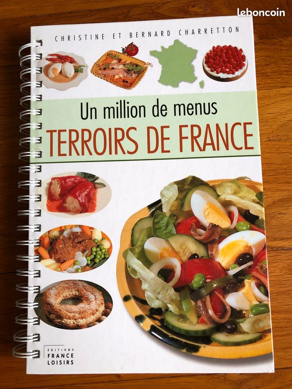 Livre de recettes de cuisine TERROIRS DE FRANCE (image 1)