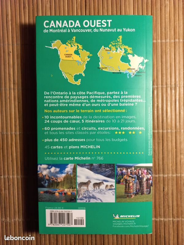 Le Guide Vert Du Canada - Livres