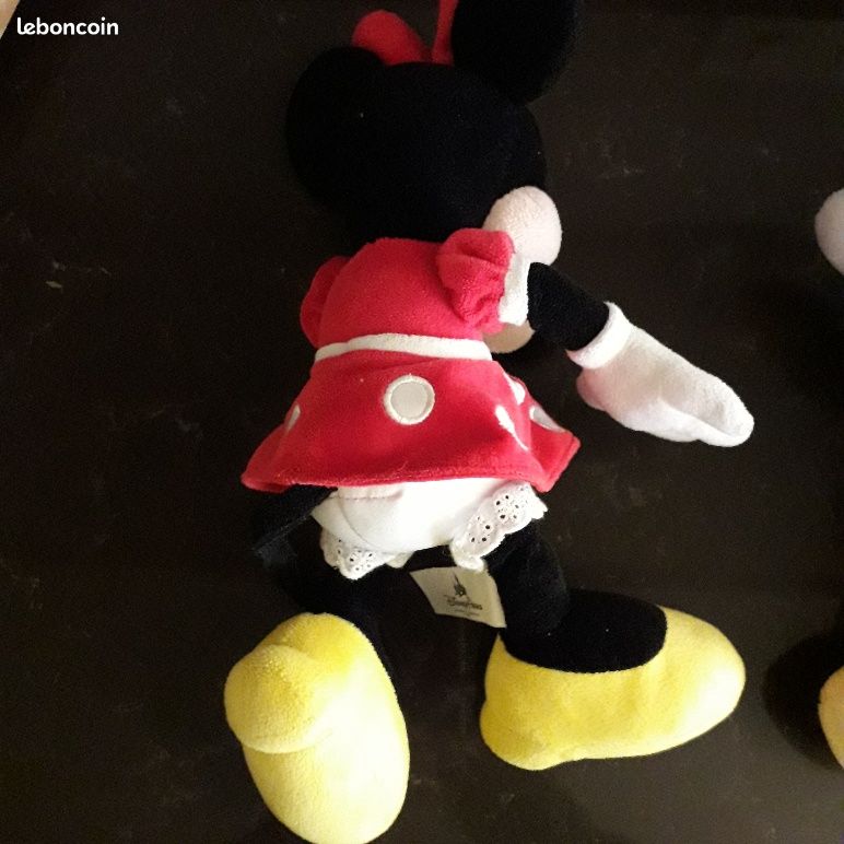 LOT peluches Disney Minnie TB état (image 4)
