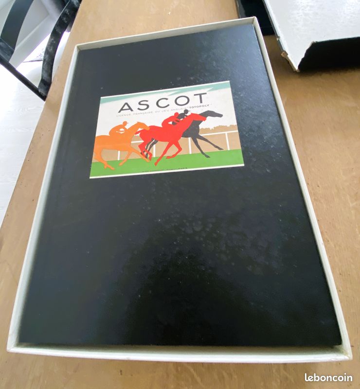 Jeu De Société Ancien ASCOT Totopoly - Courses De Chevaux Miro 1950