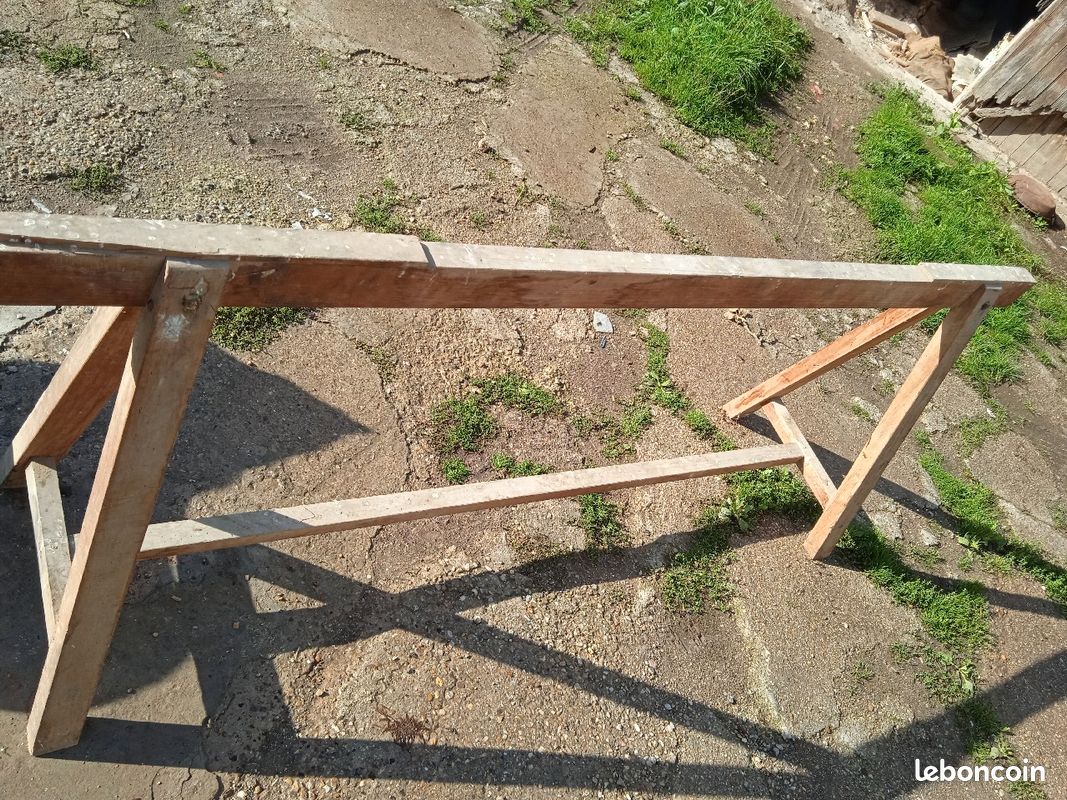 Traiteau bois XXL (image 1)