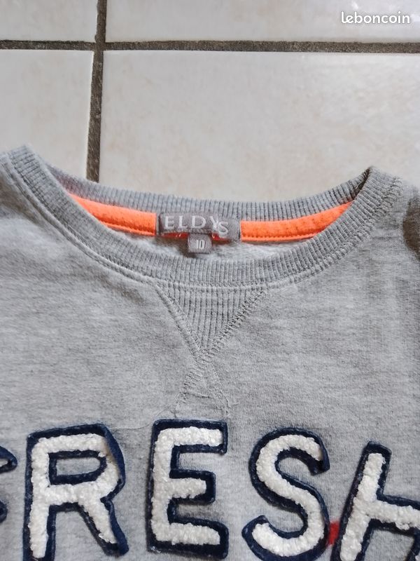 Sweat coton Eldys taille 10 ans (image 3)