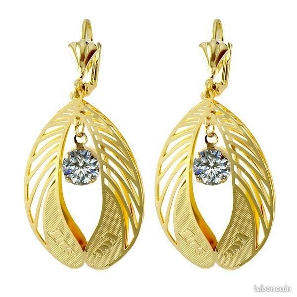 Boucles d'oreilles ailes love (image 1)
