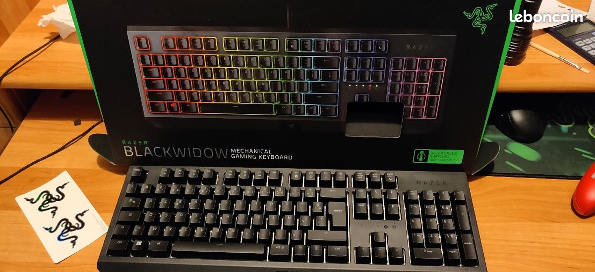 Clavier Razer blackwidow AZERTY (image 2)