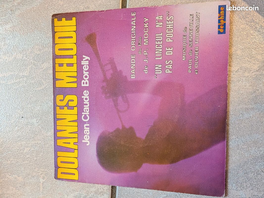 Vinyle 45T Jean-Claude Borelly – Dolannes Melodie (1975) (image 1)