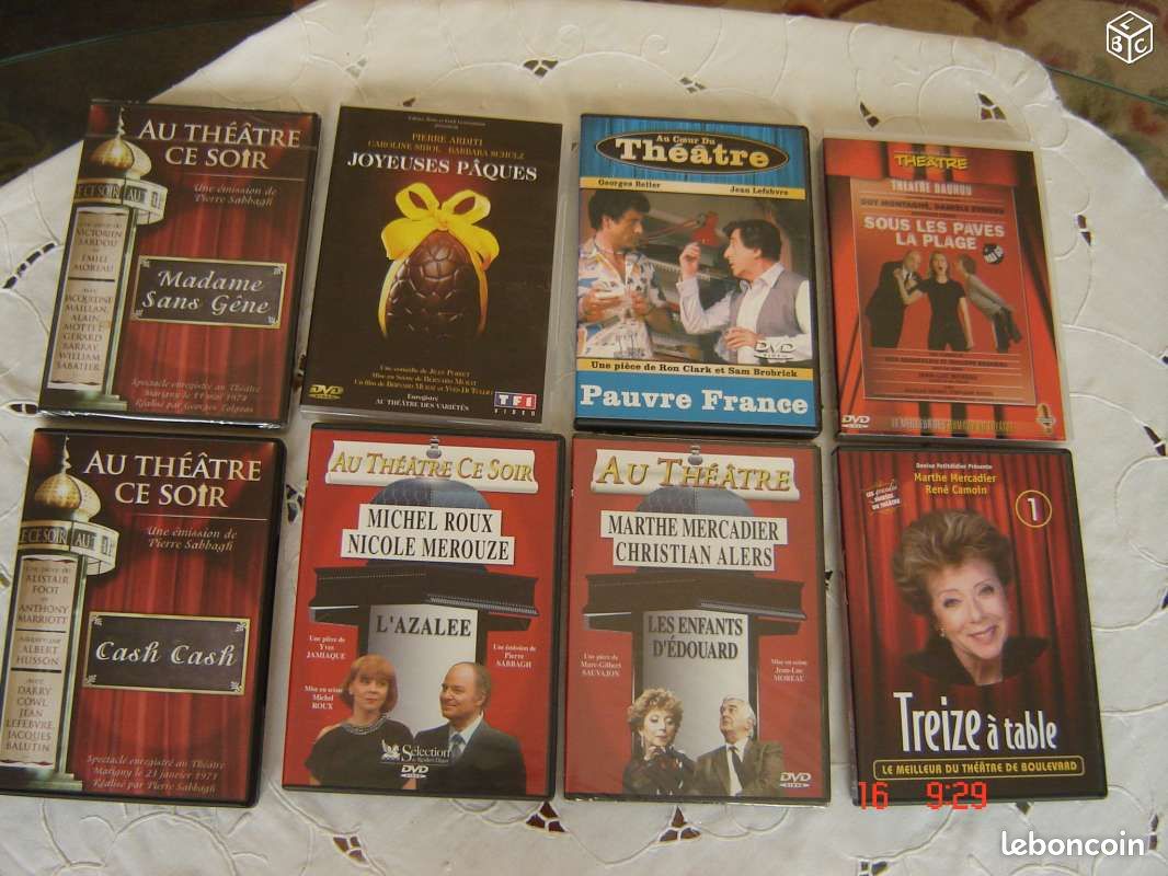 DVD Théâtre (2) (TD92) (image 1)