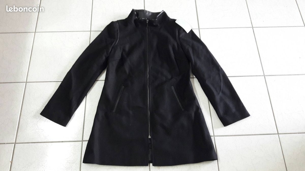 Manteau femme 70% laine (image 1)