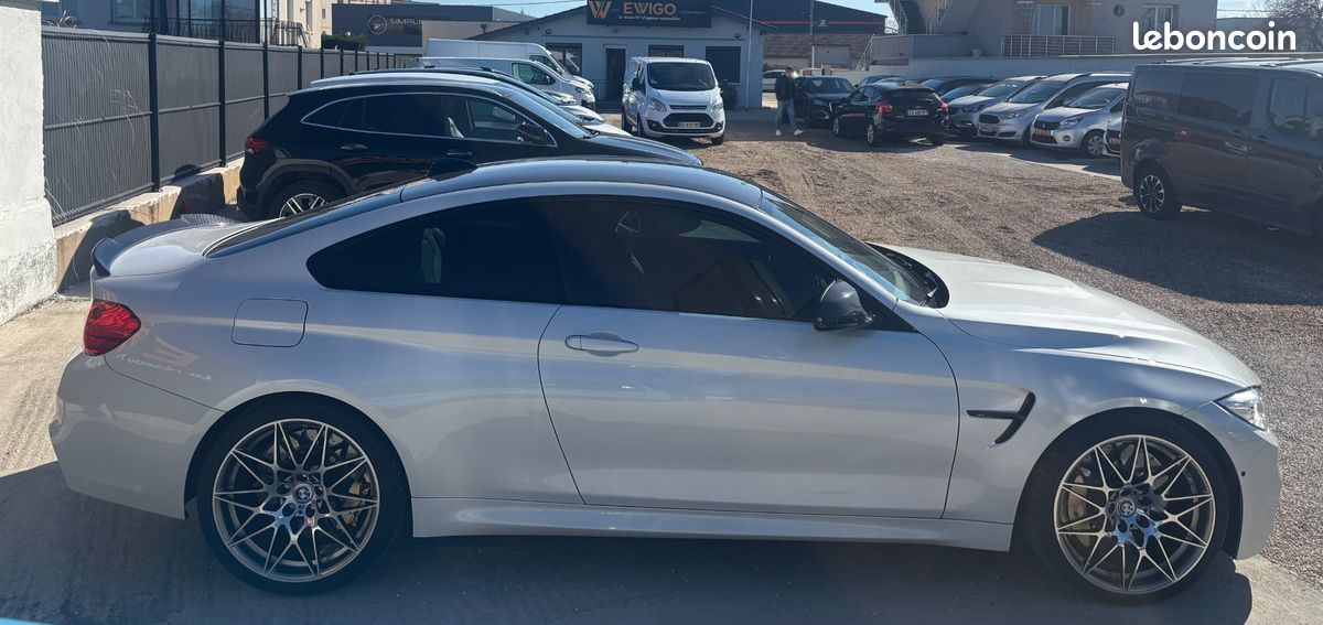 BMW M4 COUPE 3.0 450 CH PACK COMPETITION M DKG/ ORIGINE FRANCE/ ENTRETIEN BMw (image 6)