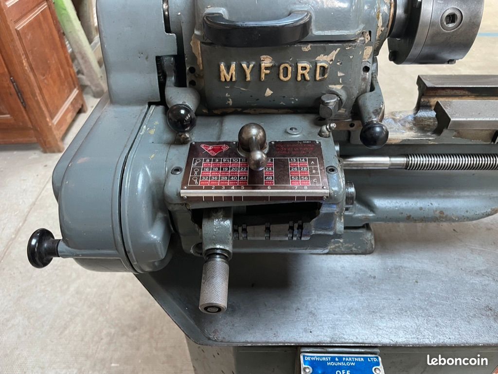 Tour d'outillage myford super 7 (image 5)