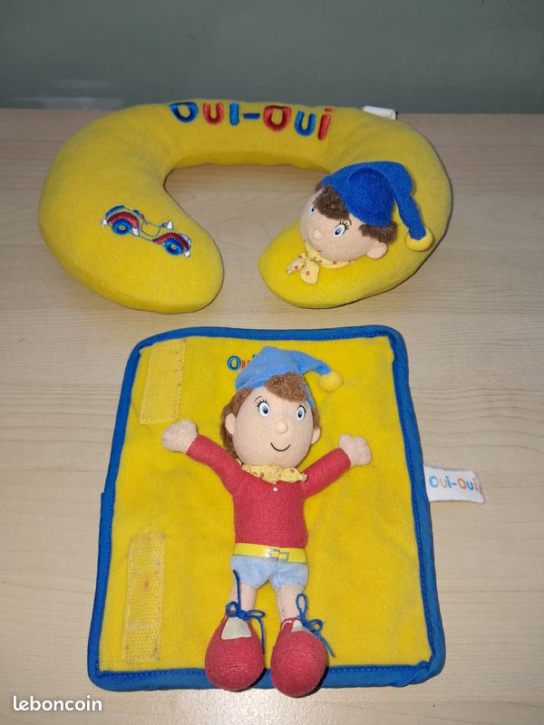 Lot tour de cou oui oui et protège ceinture (image 1)