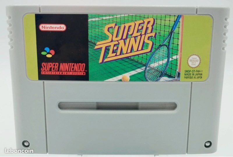Super Tennis - Super Nitendo - FAH (image 1)