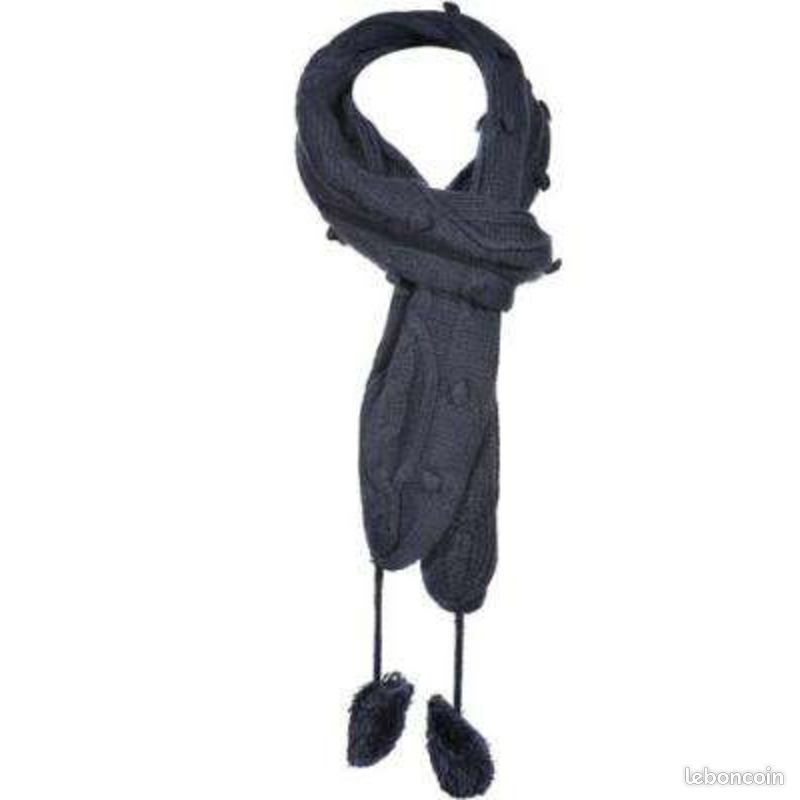 Echarpe femme marque ddp bleu - neuve avec étiquet (image 1)