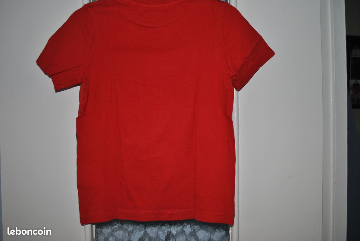 T Shirt Rouge Raphaelo (image 2)