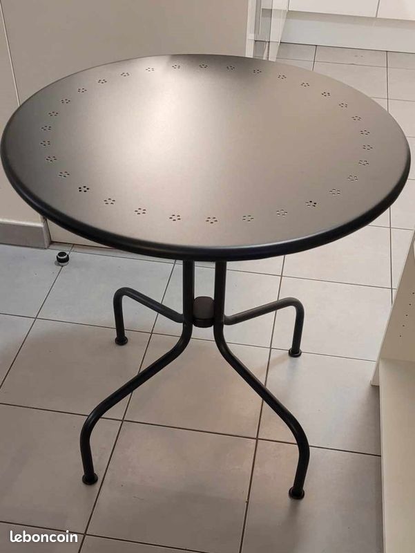 Table, extérieur, gris, 70 cm (image 1)