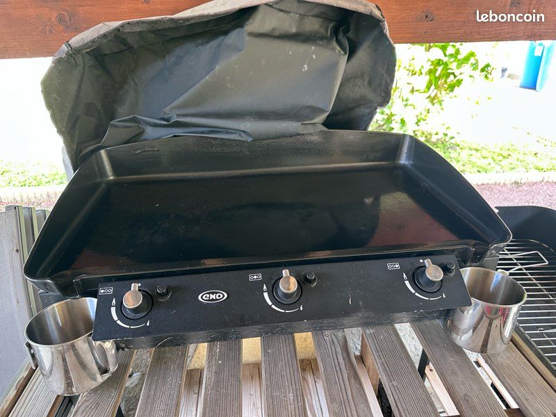 Plancha ENO gaz 3 brûleurs (image 1)