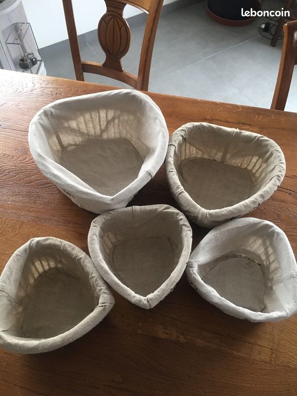 Cinq paniers de rangement décoratif en forme de cœur (image 10)
