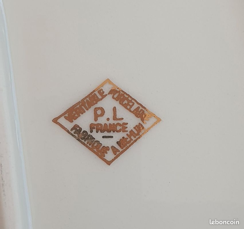 Soupière et plat en porcelaine de Limoges (image 7)