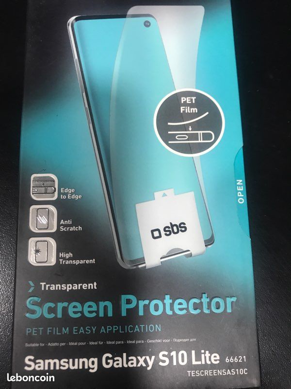 Verre trempé Pour Samsung Galaxy S10 Lite (image 1)