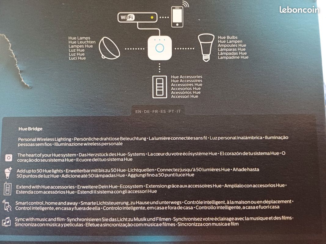 Ensemble connecté Philips HUE (image 2)