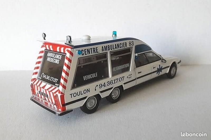CITROEN CX Tissier Ambulance 6 roues - Centre Ambulancier 83