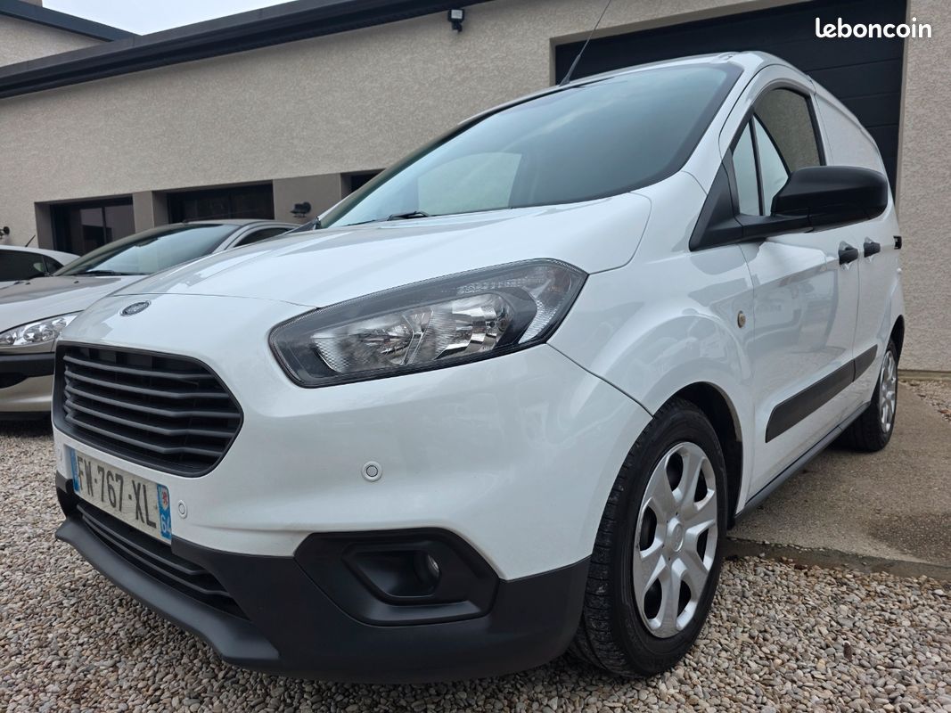 ✅ford transit courrier 1.5 tdci 75 ch trend⏩️ double porte laterale ⏩️boite 6 vitesses (image 1)