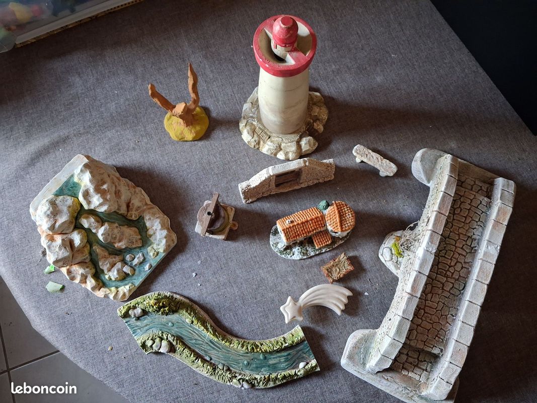 California Creations Village à Peindre Winsor Antiques 97413 – Neuf Scellé