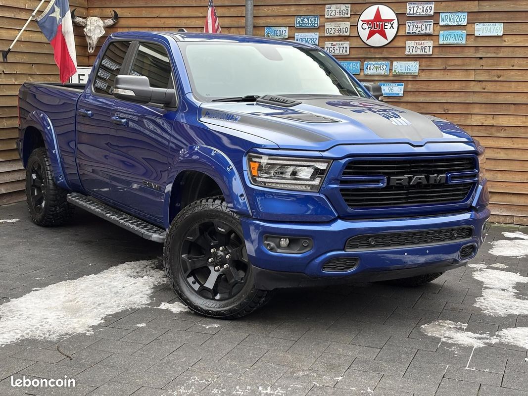 Dodge RAM 1500 Big Horn Punisher 5.7 V8 HEMI 401 ch 4x4 – GPL – CarPlay – Attelage (image 1)