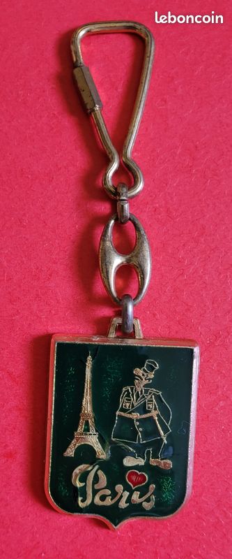 Porte-clés Vintage Publicitaire Ancien - Objet Rare Pour Collection