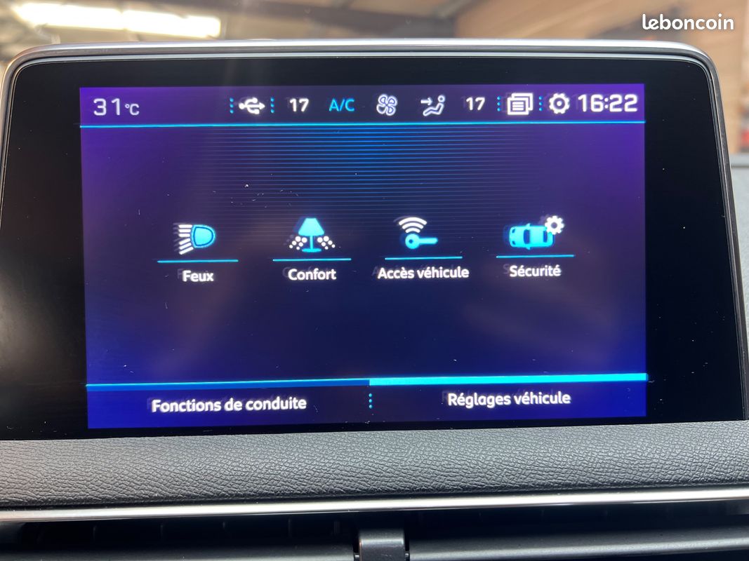 PEUGEOT 5008 GENERATION-II 1.5 BLUEHDI 130CH ACTIVE BUSINESS-7 PLACES-PLAQUETTES NEUVES-CARPLAY-CAMERA DE RECUl (image 28)