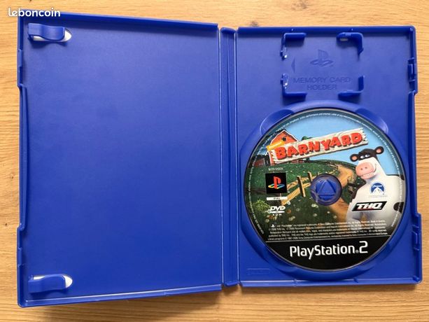 Jeu PlayStation 2 "La Ferme En Folie" - Disque Promotionnel Seul (bon état)