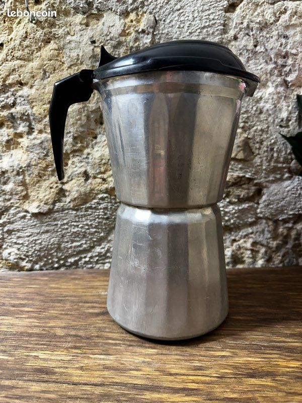 Cafetière Italienne SEB Moka Série 9 - 9 Décilitres, Aluminium, Pour Gaz Et électrique