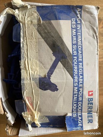 Lot De 88 Appuis Intermédiaires 140 Mm – BERNER 248562-50 – Neufs