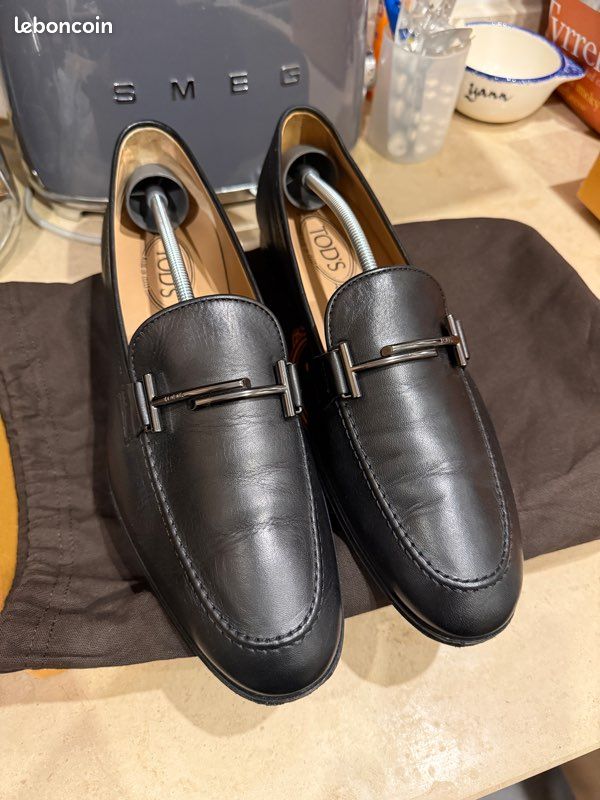 Chaussures Loafer TOD'S Homme En Daim Marron - Pointure 43 (9 US) - Neuf Avec Boîte