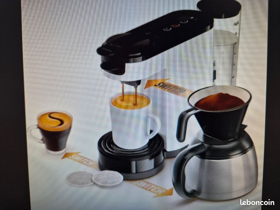 Cafetière senseo switch blanche (image 2)