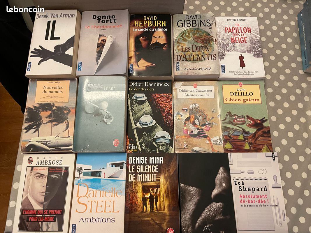 Lot n° 5 Lot de livres romans et divers (image 1)