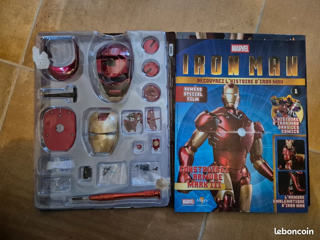 Construye la armadura de Iron Man de la mano de Altaya
