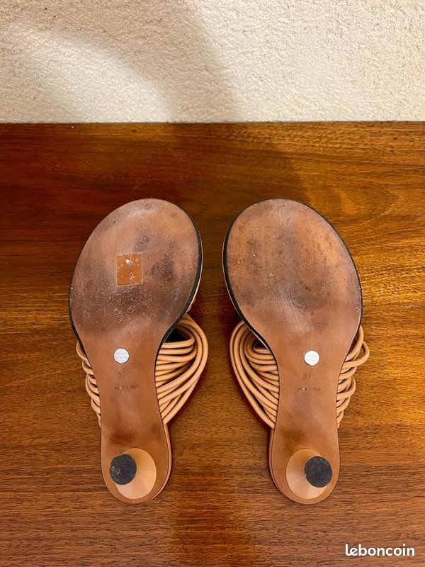 Proenza Schouler - Pipe Rolo Sandal, amber (image 4)