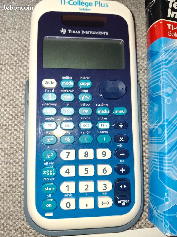 Calculatrice TI-Collège Plus Texas instruments (image 2)