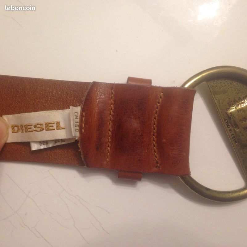 Ceinture Diesel cuir véritable (image 2)