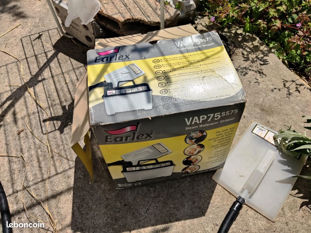 Décolleuse à papier peint Earlex VAP75 SS75 (image 1)