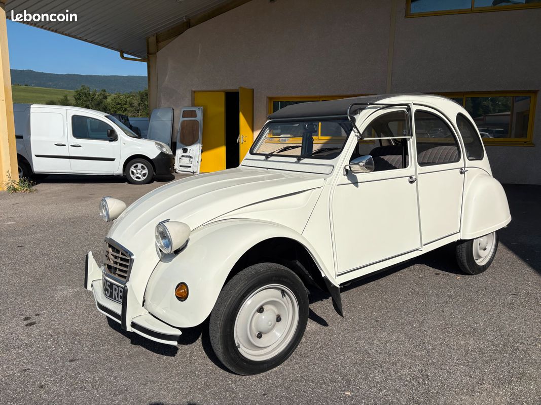 CITROEN 2 CV 6 SPECIAL - Restauration complète - 1986 - 25 700 km - Faible kilométrage (image 5)