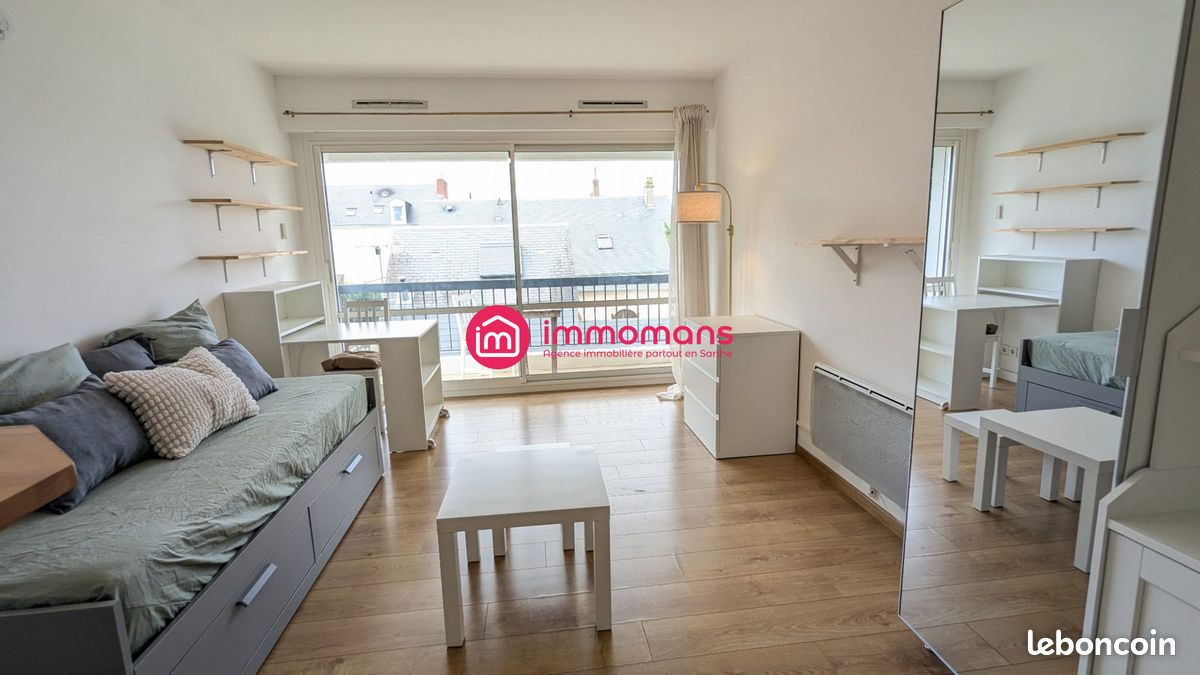 Appartement 1 pièce 28 m² · à Le Mans · 28 m² · 550 €/mois