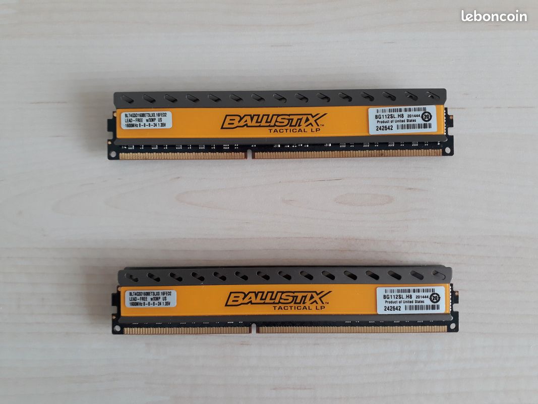 1600mhz Crucial Ballistix Sports Crucial Ballistix Sport 8GB DDR3