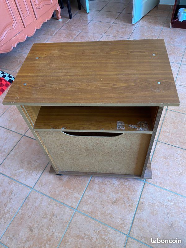 Meuble tv / bibliothèque bois (image 6)