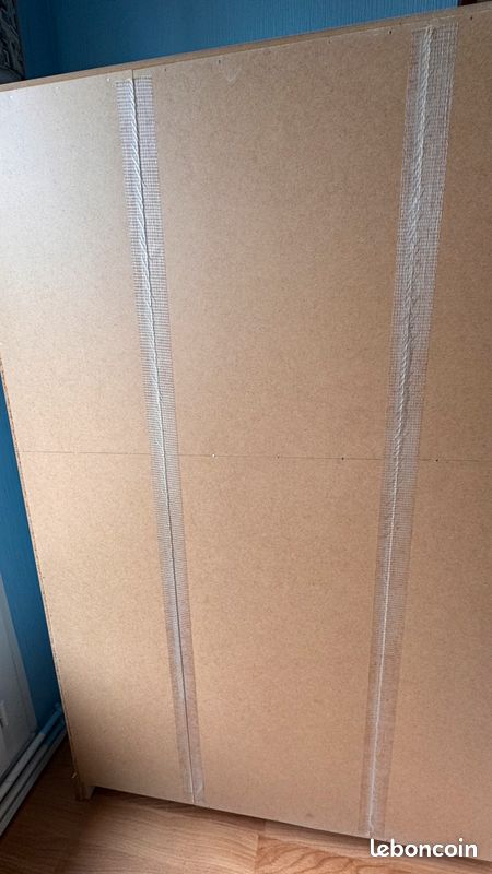 HAVSTA armoire vitrée avec plinthe, blanc/verre clair, 81x37x134 cm