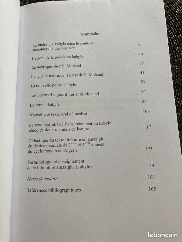 Mohand akli salhi études de littérature kabyle (image 2)