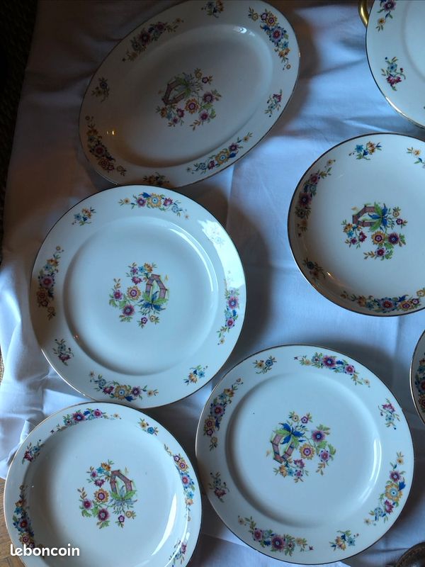 Service vaisselle limoges Charles Ahrenfeldt (image 5)
