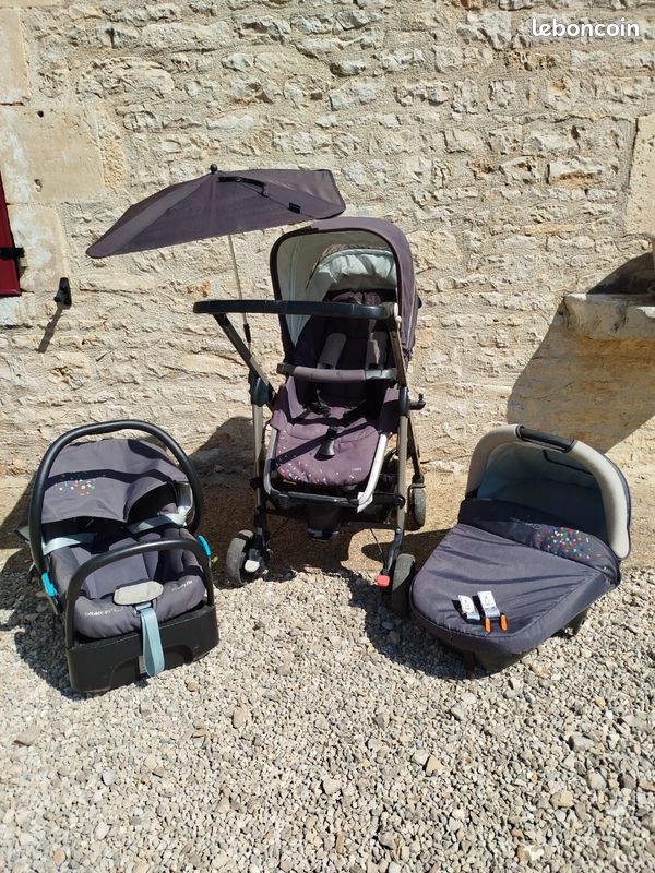 Produits Bébés Poussette Trio Bebe Confort Loola Confetti