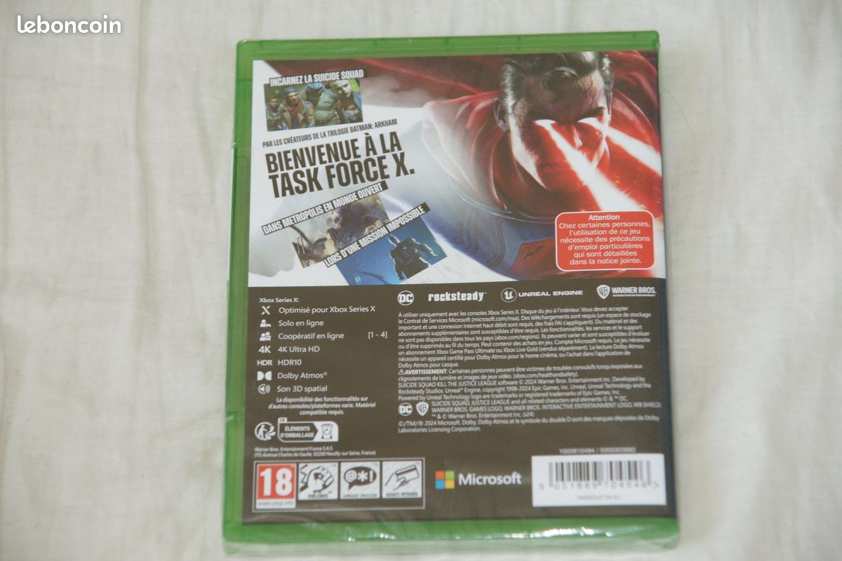 SUICIDE SQUAD NEUF BLISTER xbox series x (image 2)